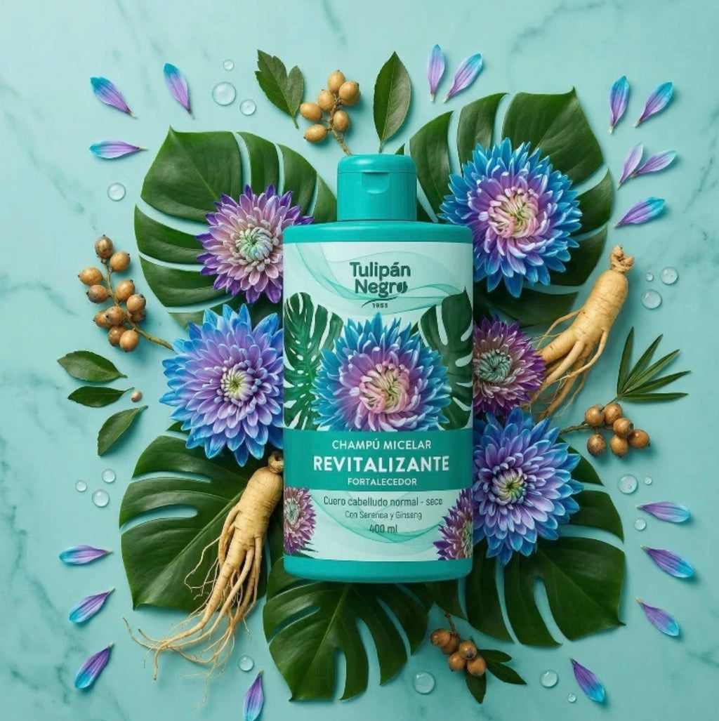 🩷 Shampoing Micellaire – Tulipán Negro (400 ml)