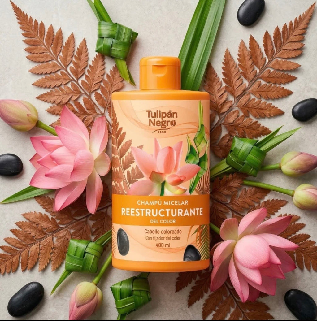 🩷 Shampoing Micellaire – Tulipán Negro (400 ml)