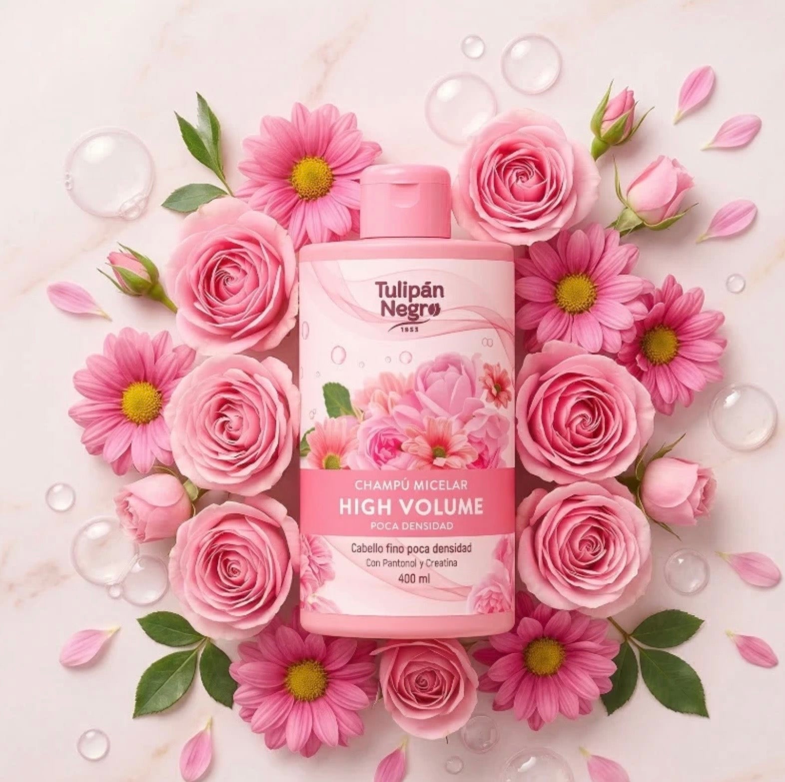 🩷 Shampoing Micellaire – Tulipán Negro (400 ml)