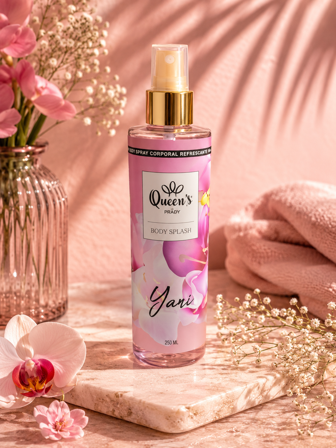 Body Splash – YANI – Queen’s Prady (250 ml) - Ply'beauty