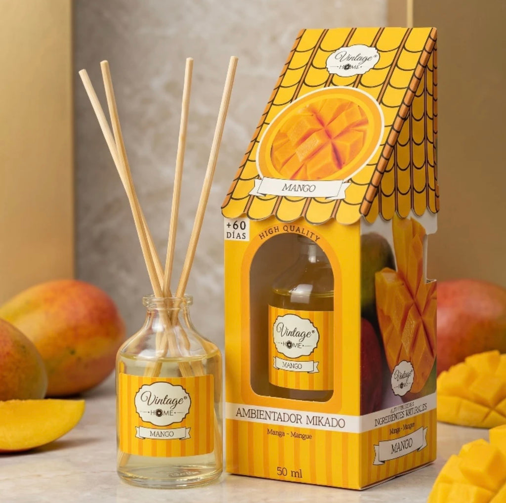 🏡 Diffuseur de Parfum Mikado – Vintage Home