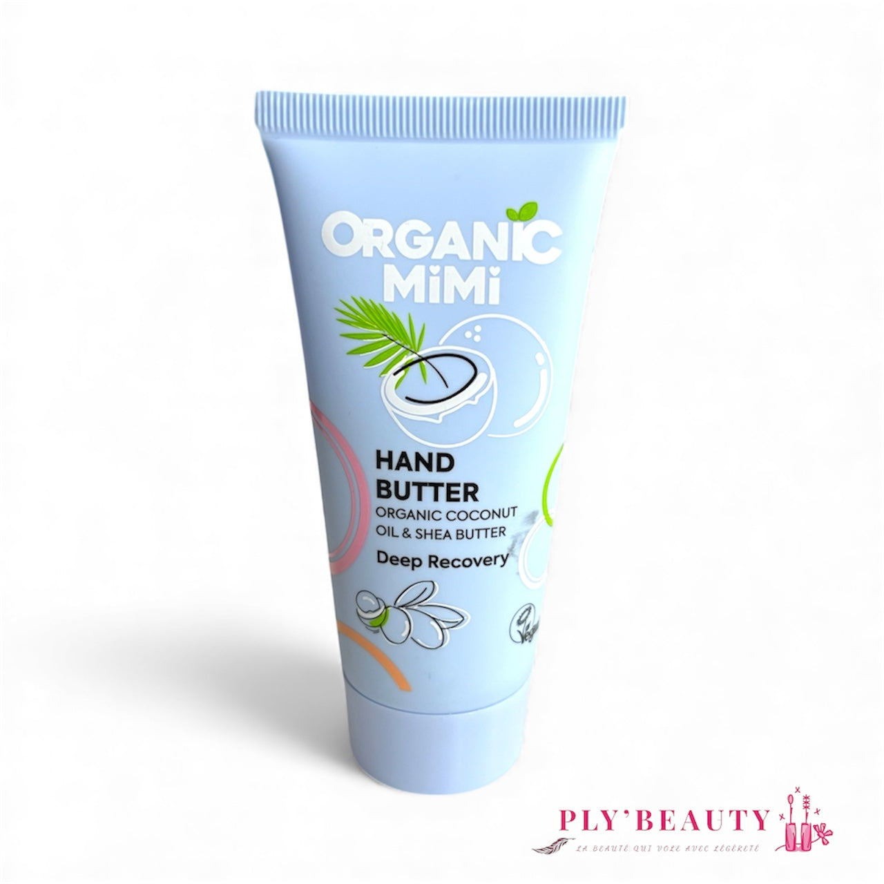 Beurre mains Organic Mimi Deep Recovery 50 ml – soin nourrissant au karité et huile de coco.