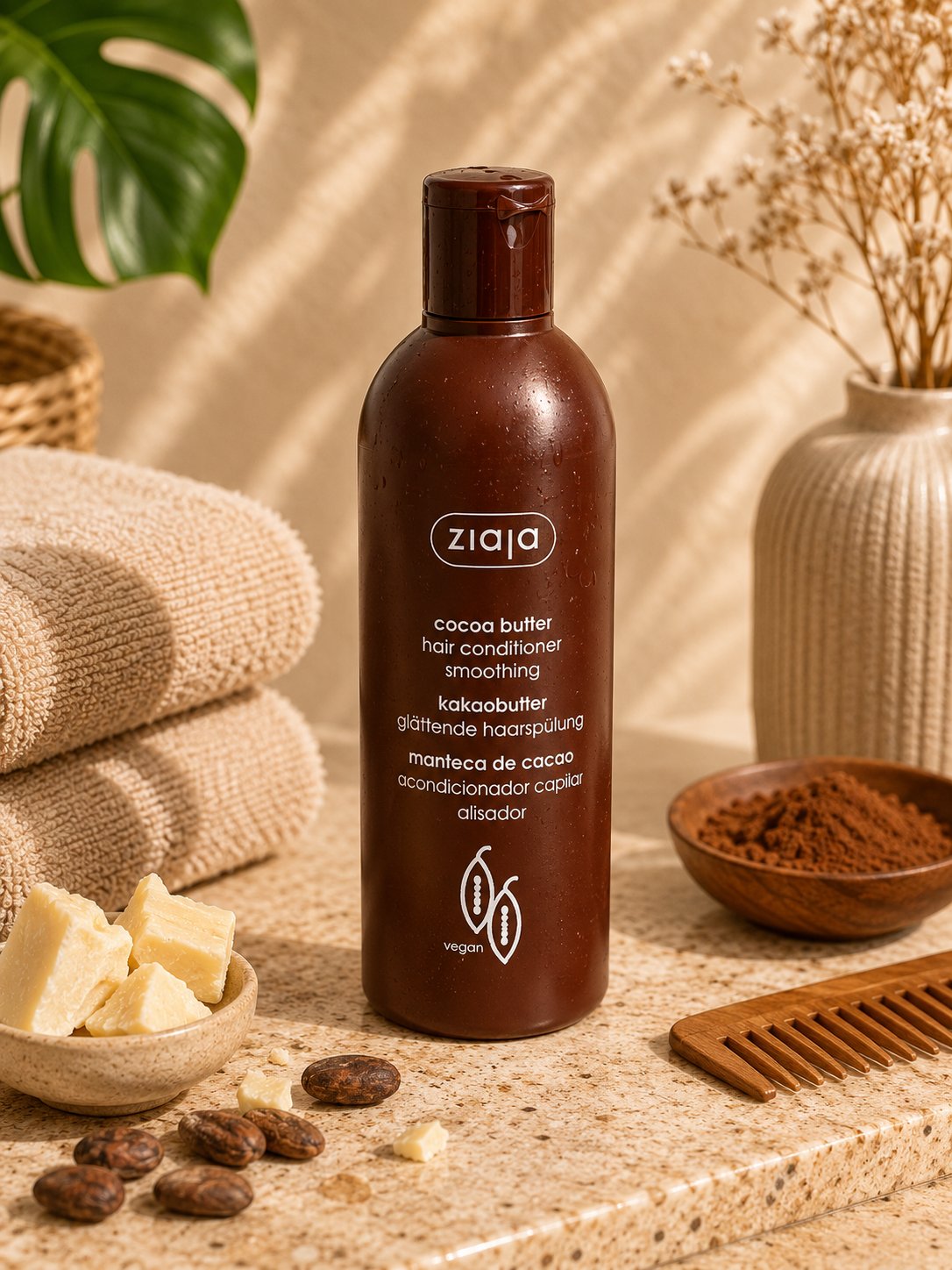 Ziaja – Après-Shampooing Lissant au Beurre de Cacao • 200 ml - Ply'beauty
