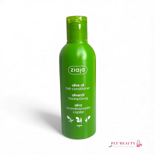 Après-shampooing Ziaja Olive Oil – soin nourrissant pour cheveux secs – flacon vert 200 ml 