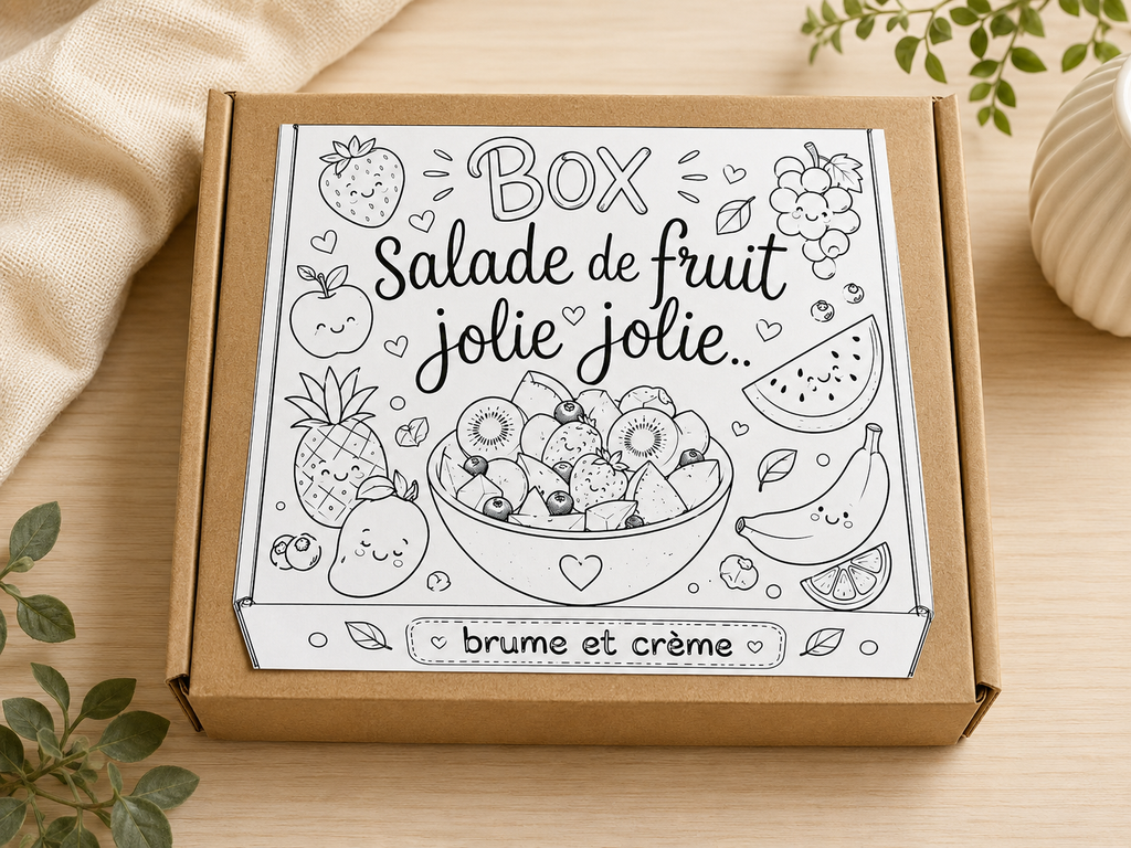 🍓 Box Salade de Fruits Jolie Jolie – Brume & Crème
