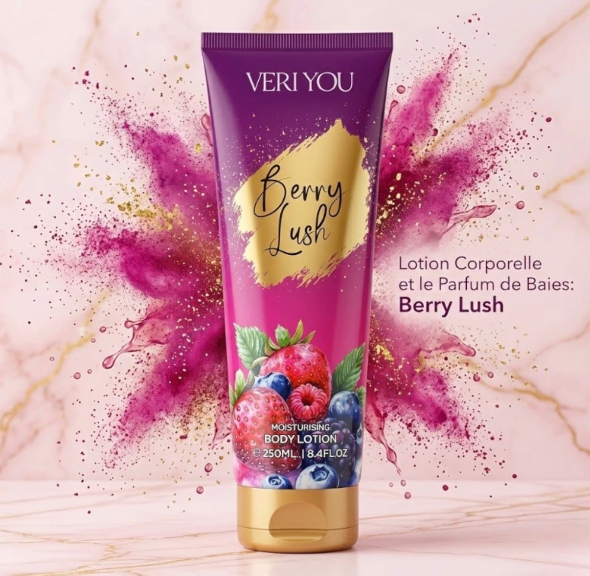 Lotion corporelle parfumée – Collection Fruité 🍑🍦 - Ply'beauty