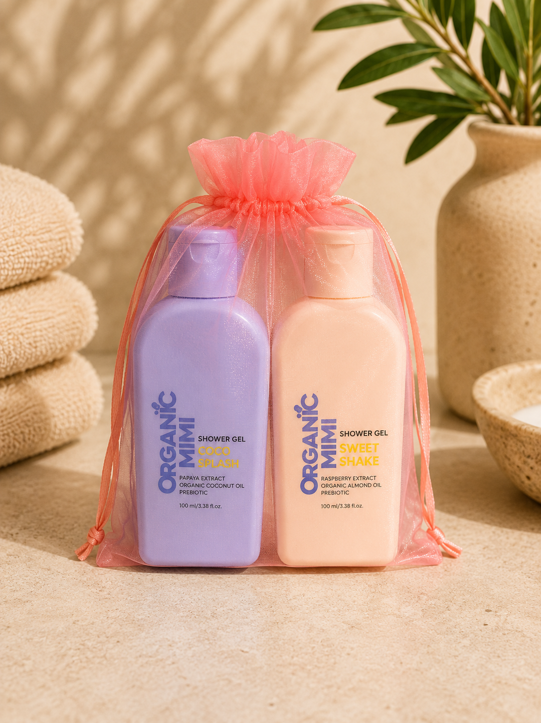 🌸 Coffret Duo Corps – Organic Mimi - Ply'beauty