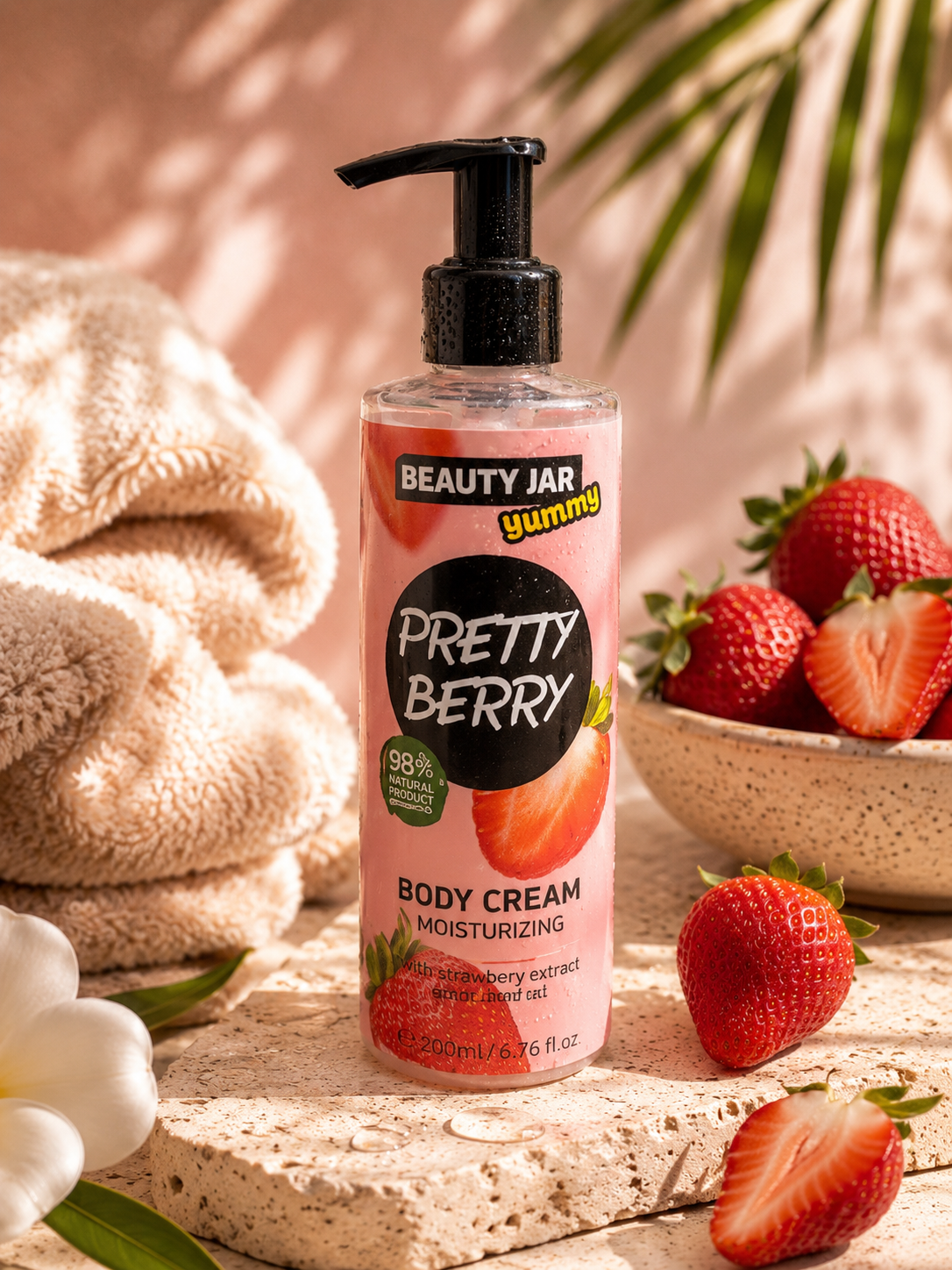 Beauty Jar – Pretty Berry | Crème Corps Hydratante - Ply'beauty