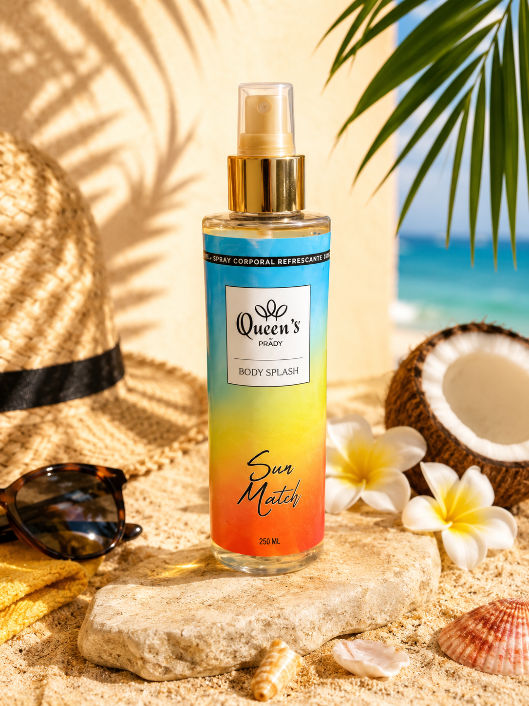 Brume Corporelle – Queen’s Sun Match (250 ml) - Ply'beauty