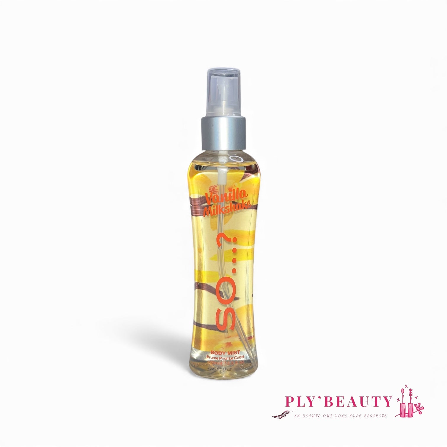 Brume corporelle SO…? Vanilla Milkshake – parfum milkshake vanille – 100 ml.