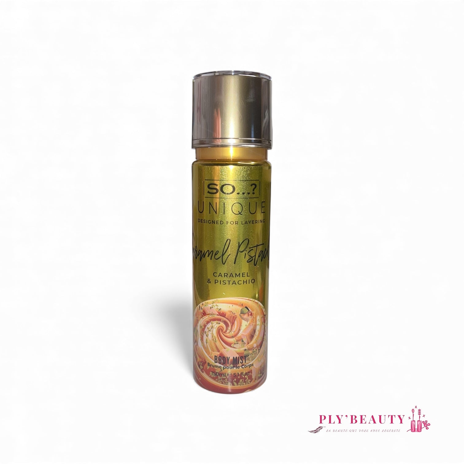 Brume corporelle SO…? Caramel Pistachio au caramel et pistache – 150 ml.
