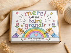 🎨 Coffret à Colorier – Merci de me faire grandir - Ply'beauty