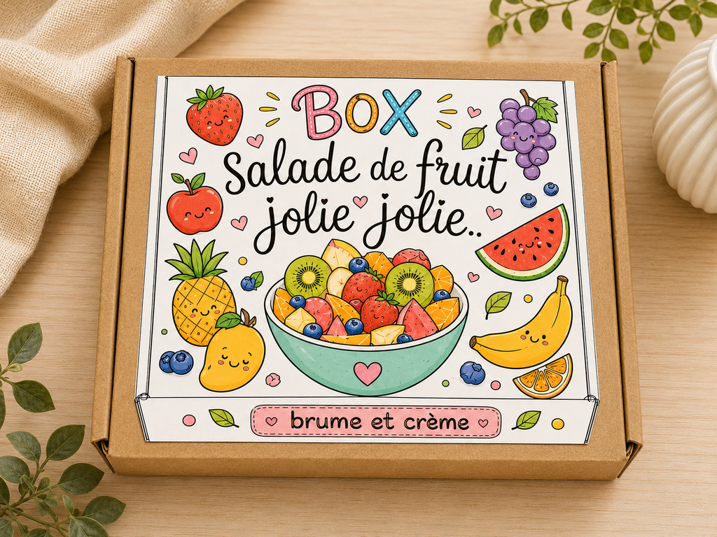 🍓 Box Salade de Fruits Jolie Jolie – Brume & Crème